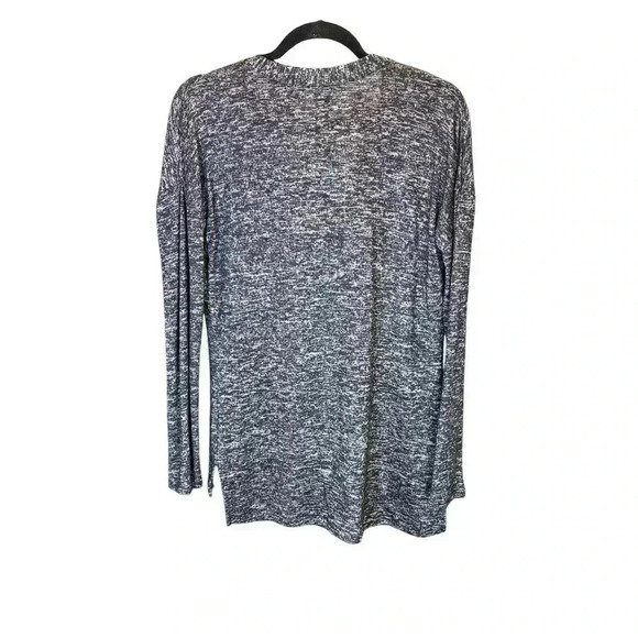 NWT Pink Rose Womens Gray V Neck Long Sleeve Button Front Cardigan Sweater M - Picture 6 of 10